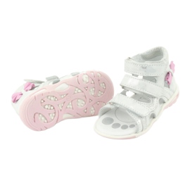 Ren But Ren skosandaler med en båge 1489 vit silverpläterad ren men 4