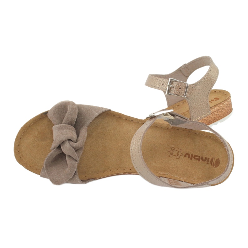 Comfort Inblu damskor 158D118 beige 3
