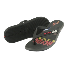 RIDER 82799 ACDC flip-flops THONG AD men BRAZIL svart mångfärgad 2