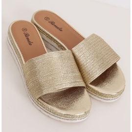 Golden damas gyllene tofflor 222-32 Guld 1