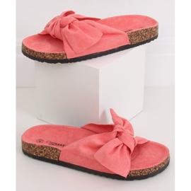 Coral kork tofflor G-580 Coral rosa 1