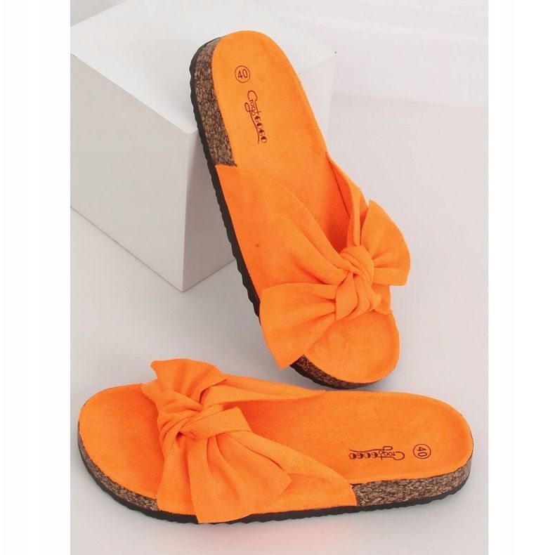 Orange kork tofflor G-580 Orange 1