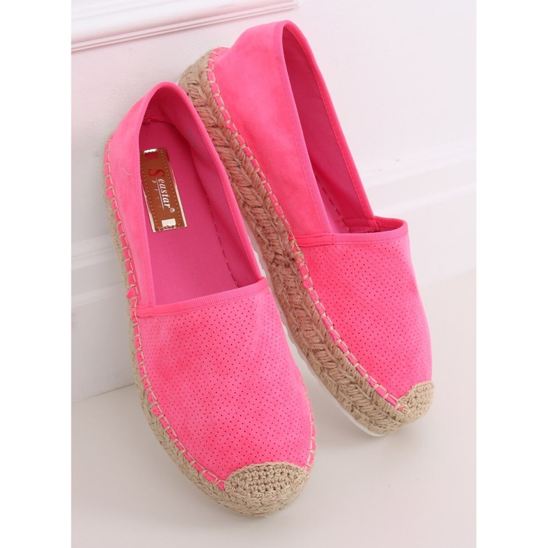 Rosa espadriller JH90P Flu Fuchsia 2