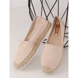 Beige espadriller för kvinnor JH90P Beige 1