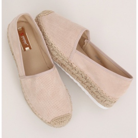 Beige espadriller för kvinnor JH90P Beige 2