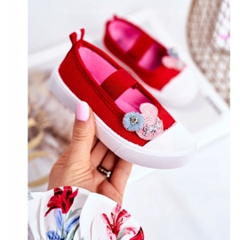 PL1 Barnens röda Estienne kardborreband 1