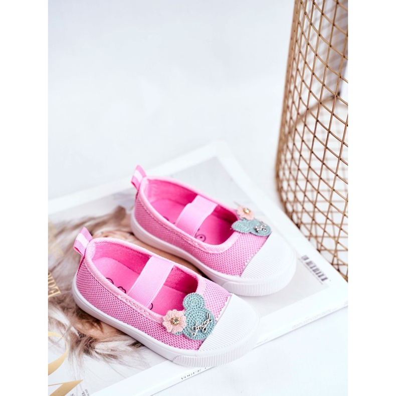 Le Scarpe Barn rosa kardborre sneakers Estienne 1