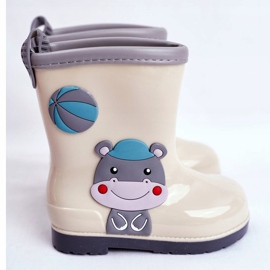 Barngummi Galoscher Grå Hipo 2