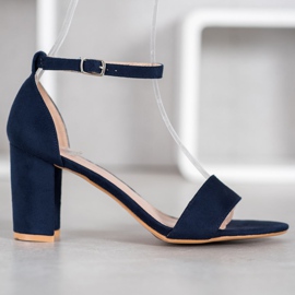 Anesia Paris Sandaler med hög klack blå 2