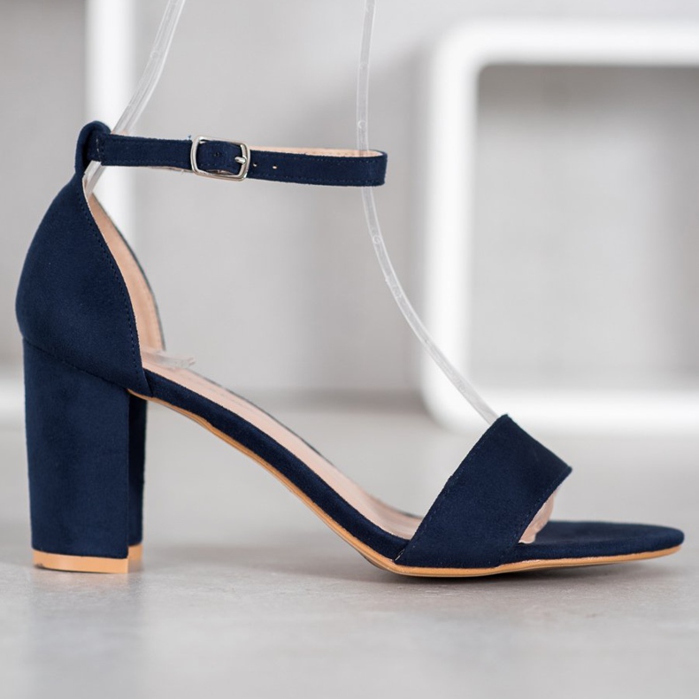 Anesia Paris Sandaler med hög klack blå 2