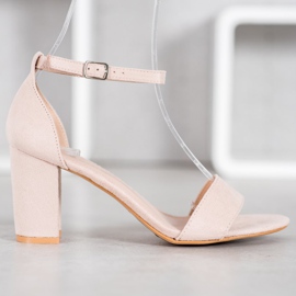 Anesia Paris Sandaler med hög klack brun 2