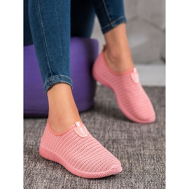 Melisa Textil Slip On Shoes rosa 2
