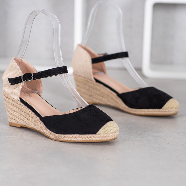 Small Swan Kil Espadrilles svart 2