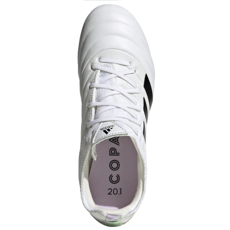 Adidas Copa 20.1 Fg Jr EF1911 fotbollsskor mångfärgad vit 1