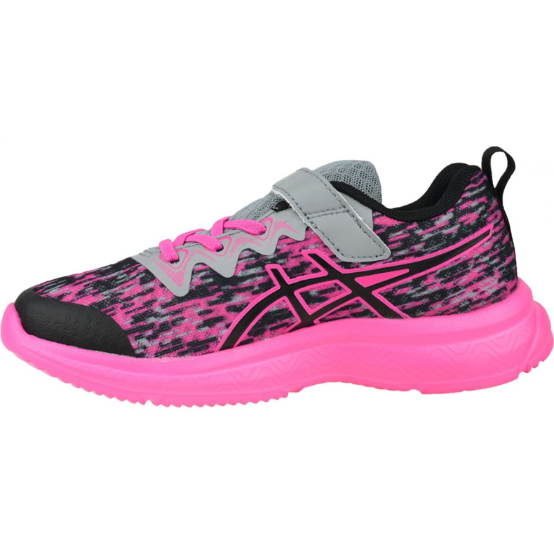 Asics Soulyte Ps Jr 1014A098-021 svart rosa grön 1