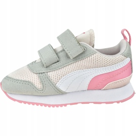 Puma R78 V Spädbarn 373618 04 vit rosa 1