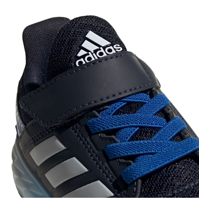 Adidas FortaFaito Jr EE7313 skor vit marinblå blå 3