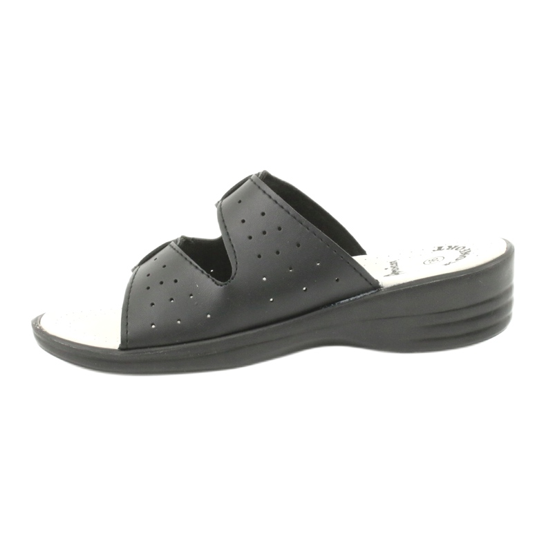 American Club svarta tofflor på amerikanska spännen 1