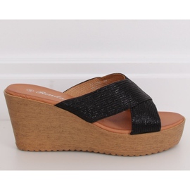 Svart Svarta tofflor 10-235 Svart 2