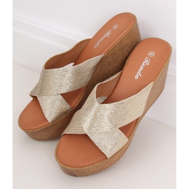 Guldkile tofflor 10-235 Guld gyllene 2