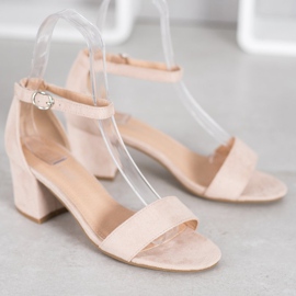 Diamantique Casual sandaler på en bar brun 1