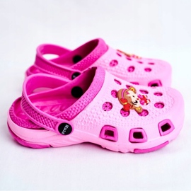 BUGO Baby tofflor Foam Crooks Pink Girl rosa 2