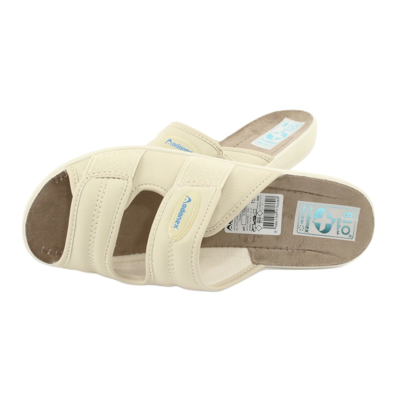 Bio Nature Adanex DIK4 17660 elastiska tofflor beige 4