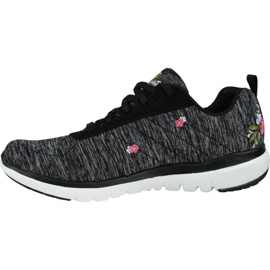 Skechers Flex Appeal 3.0 W 13074-BKW svart 1