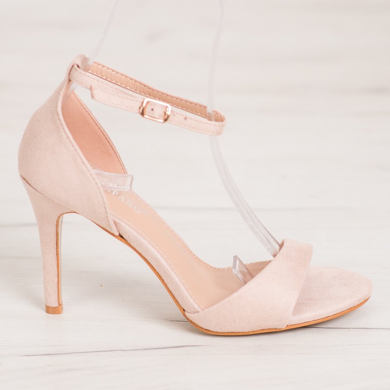 SHELOVET Klassiska mocka klackar brun 2