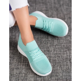 SHELOVET Låga sportskor grön 2