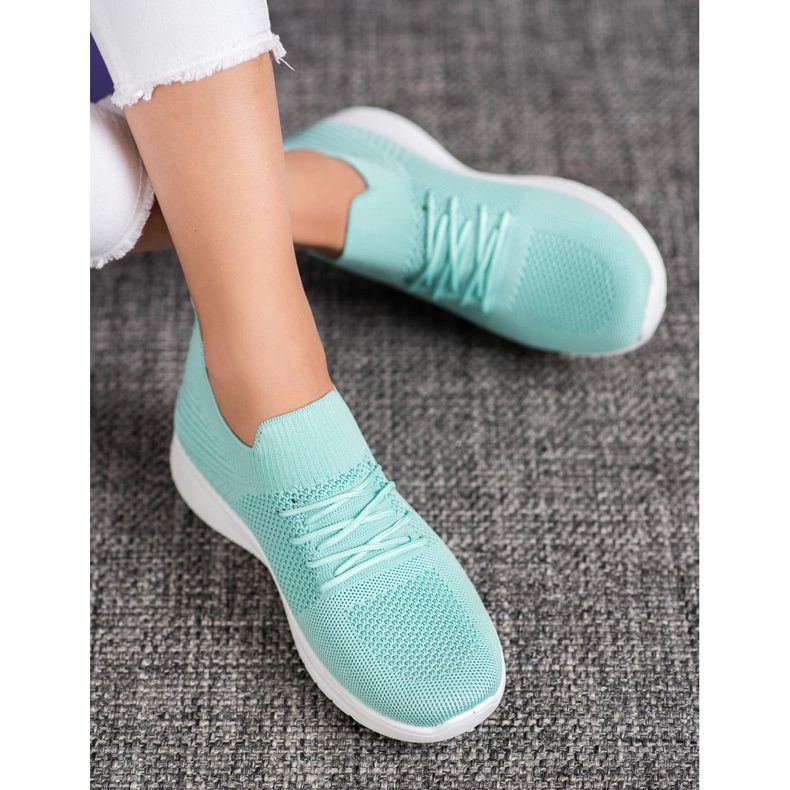 SHELOVET Låga sportskor grön 2