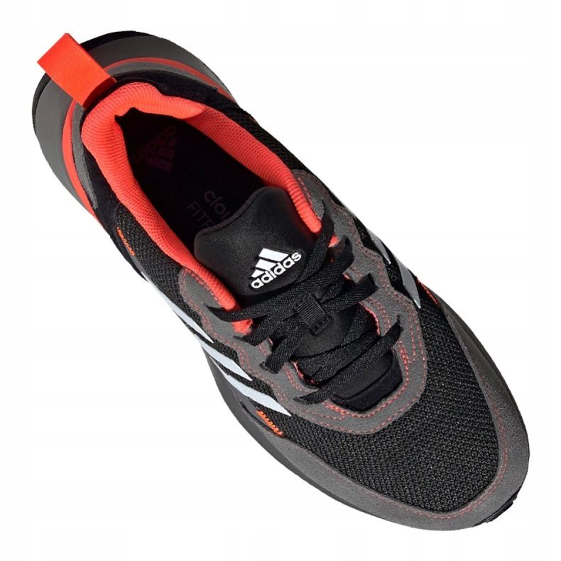 Löparskor adidas RapidaRun Elite Jr EG6911 svart grå 2