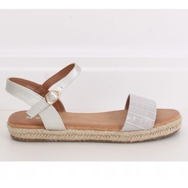 Grå espadrillessandaler WH939 Grå 2