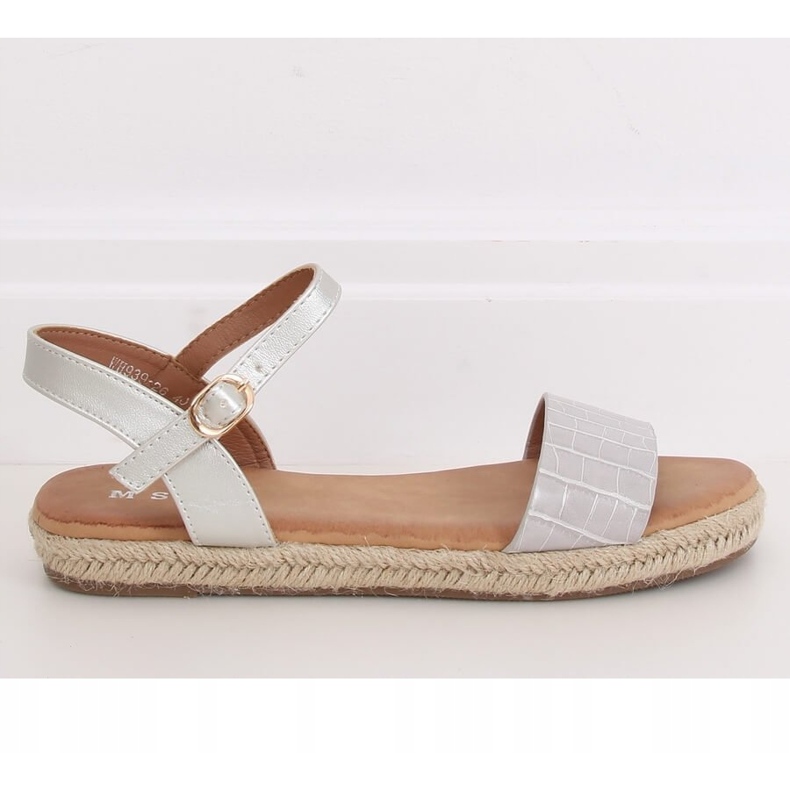Grå espadrillessandaler WH939 Grå 2