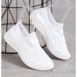 SHELOVET Sport Slip On Shoes vit 1