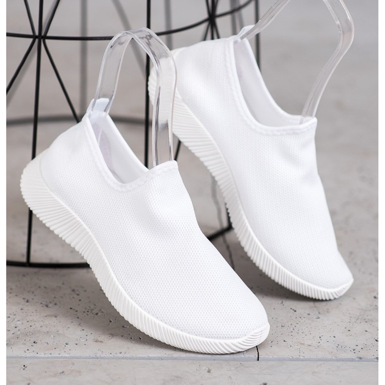 SHELOVET Sport Slip On Shoes vit 1