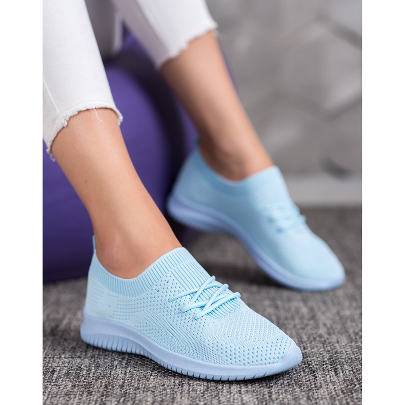 SHELOVET Låga sportskor blå 2