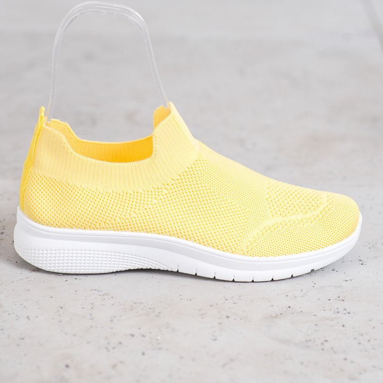 SHELOVET Slip-on sneakers gul 2