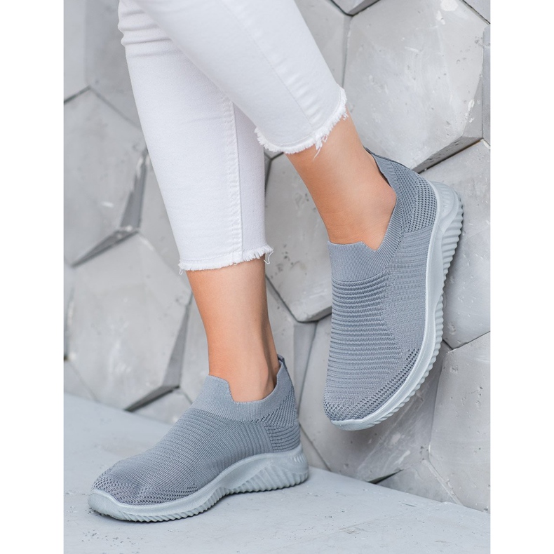 Super Mode Gråa sportskor 1