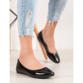 Comer Lackerade ballerinor svart 1