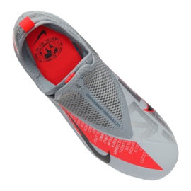 Nike Phantom Vsn 2 Academy Df Mg Jr CD4059-906 fotbollsskor grå mångfärgad 3