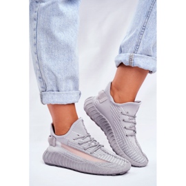Kvinnors sportskor, ljus, luftig grå Lumiere 2