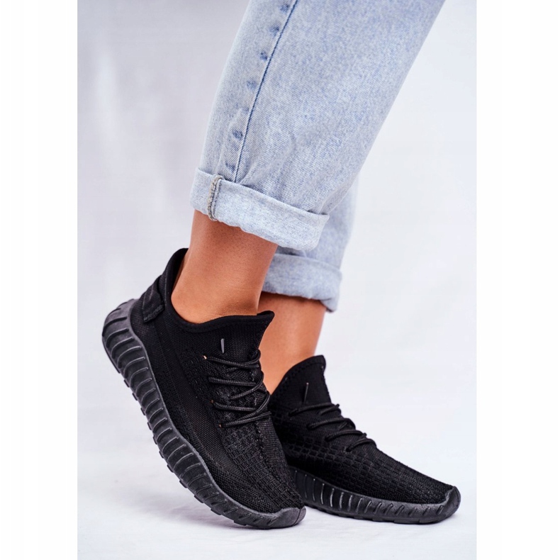 Kvinnors sportskor, ljus, luftig svart Lumiere 1