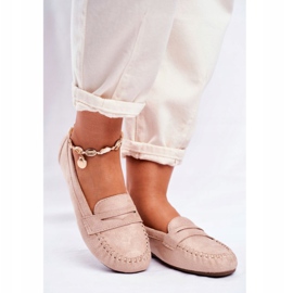 PS1 Dam Loafers Tyg Beige Panay 1