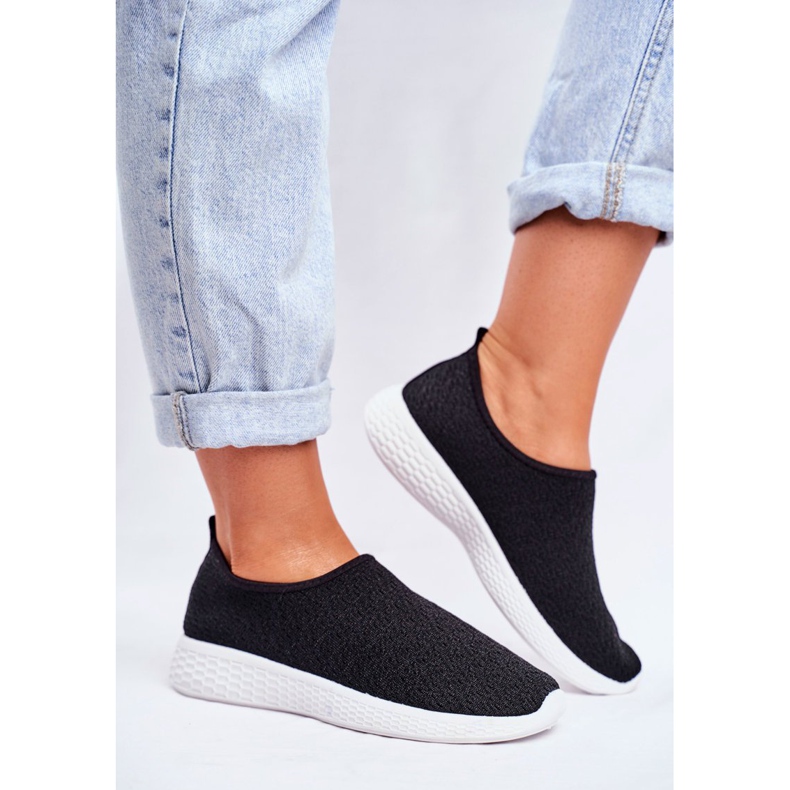 SEA Kvinnors Sport Slip-On Black Hopin svart 2