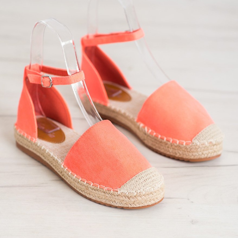 Nio Nio Orange Espadrilles 1