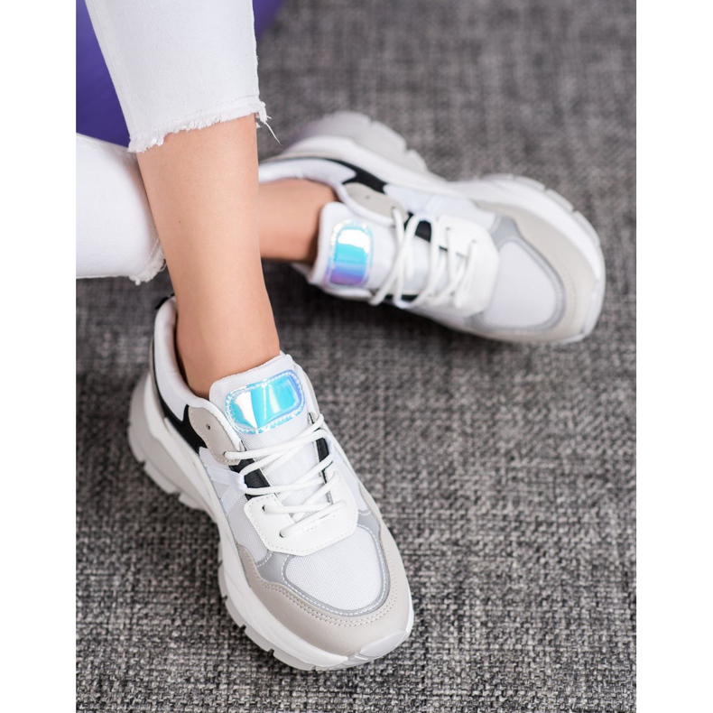 Weide Sportskor vit svart grå 1