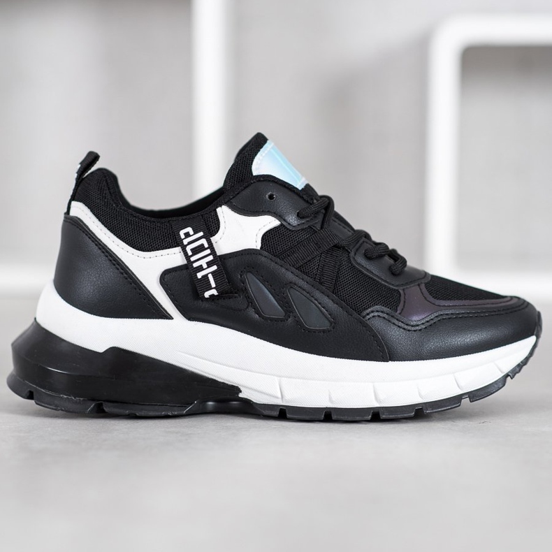 Weide Sportskor vit svart 2