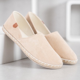 SHELOVET Slip-on Beige Espadrilles 2