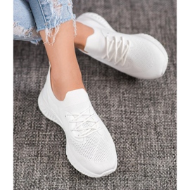 SHELOVET Casual sportskor vit 1